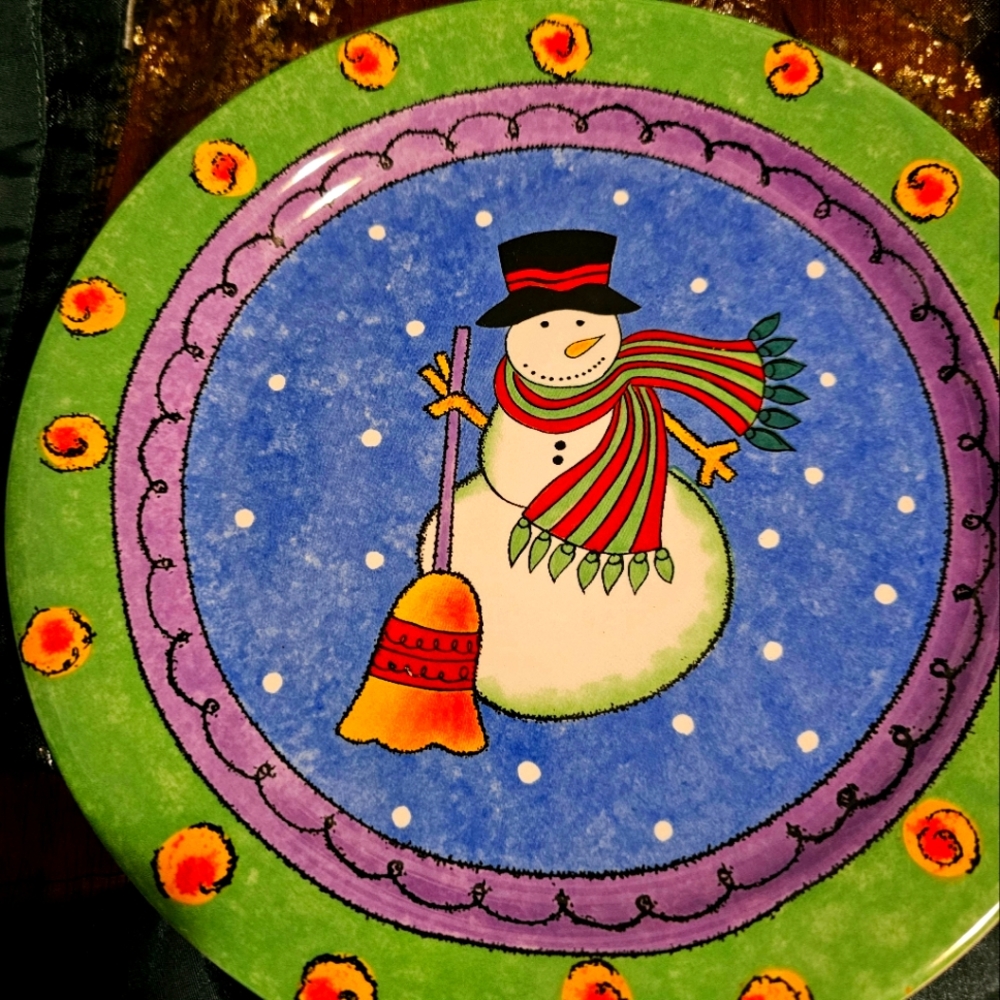 Christmas  plates and mugs